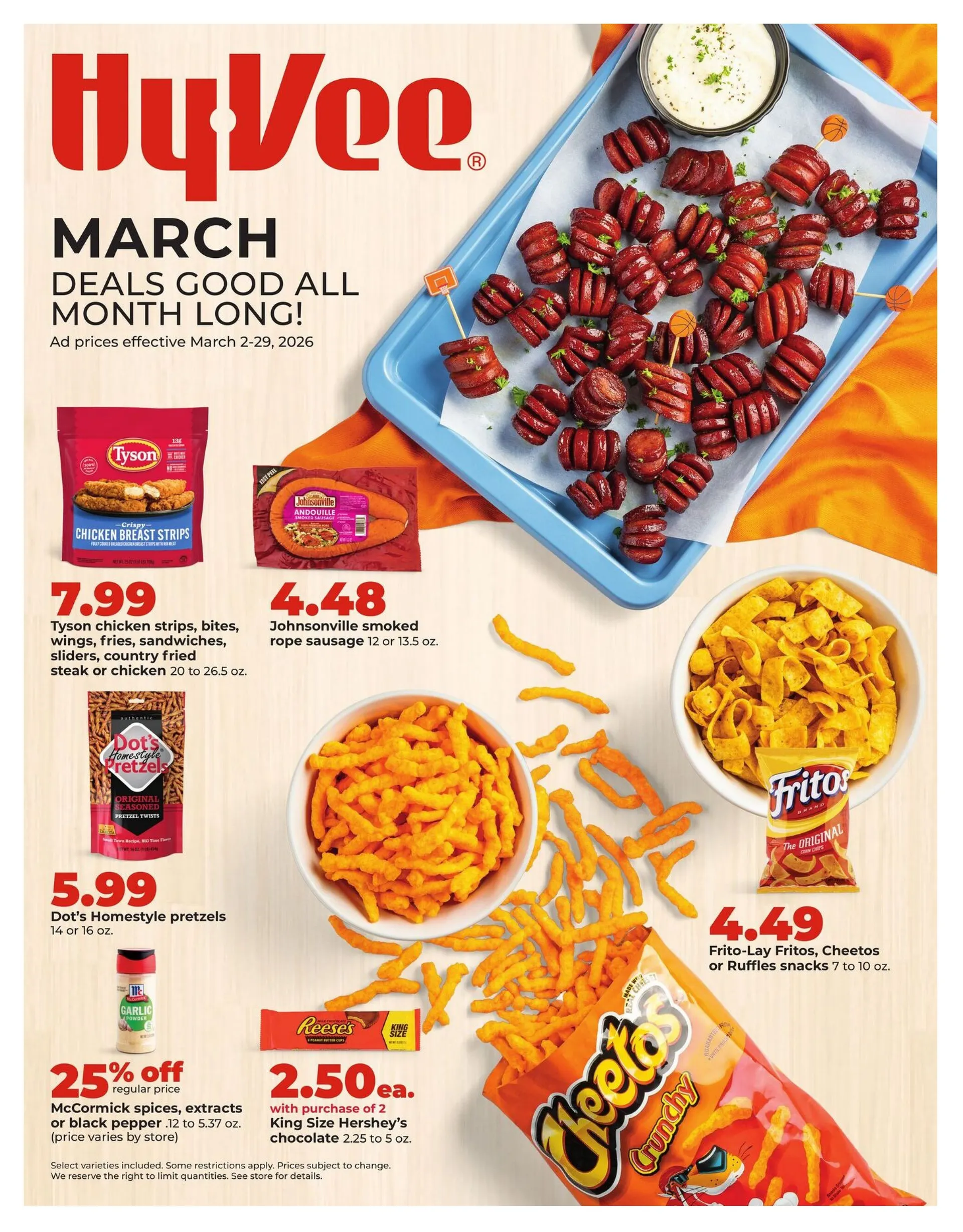 Weekly ad HyVee weekly ads from March 2 to March 29 2026 - Page 1