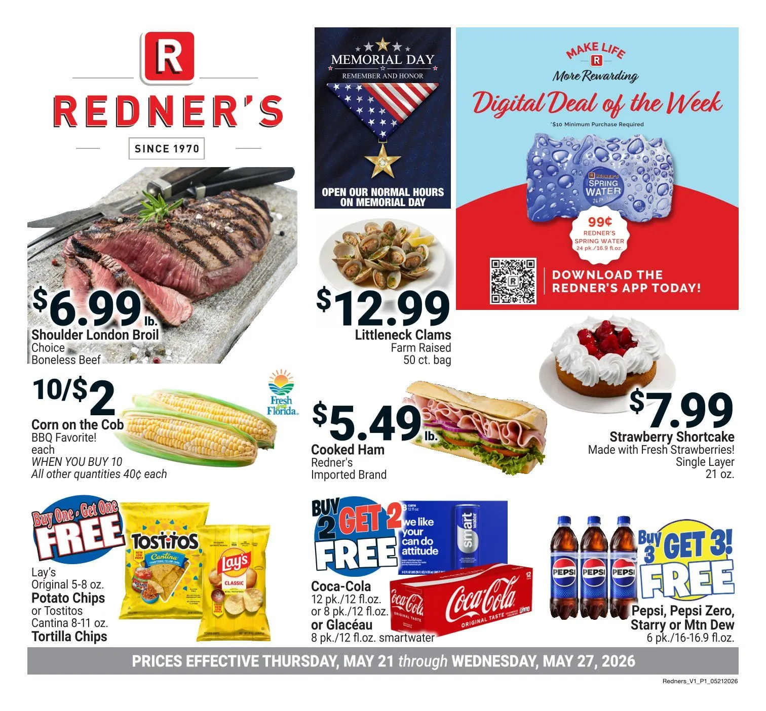 Weekly ad Redner's Market Sales from May 21 to May 27 2026 - Page