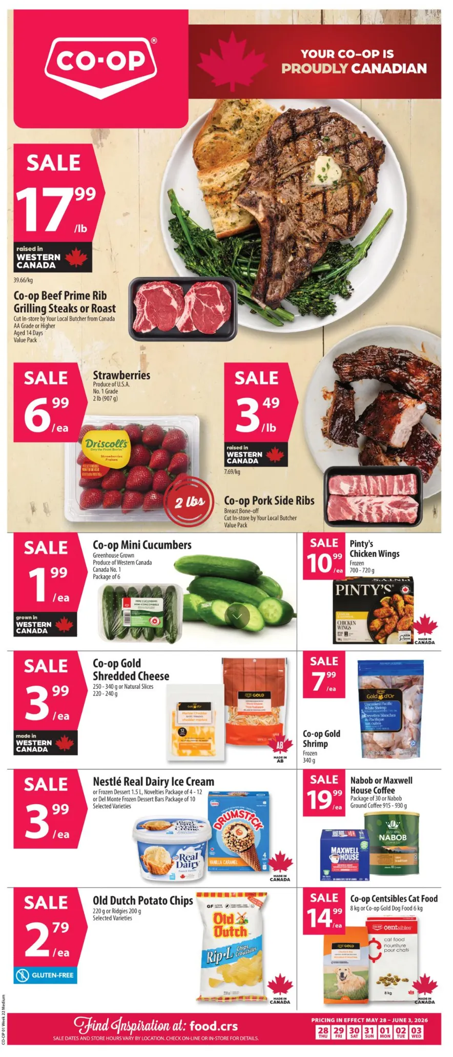 Co-op Food Sales from May 28 to June 3 2026 - flyer page 1