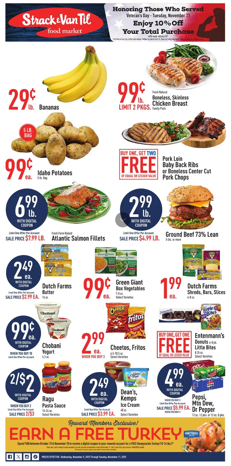Weekly ad Strack & Van Til Sales from November 5 to November 11 2025 - Page 1