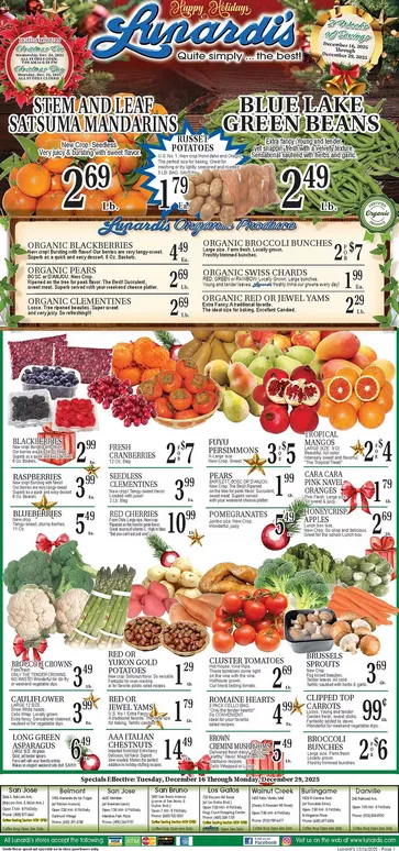 Weekly ad Lunardi's Sales from December 16 to December 29 2025 - Page 