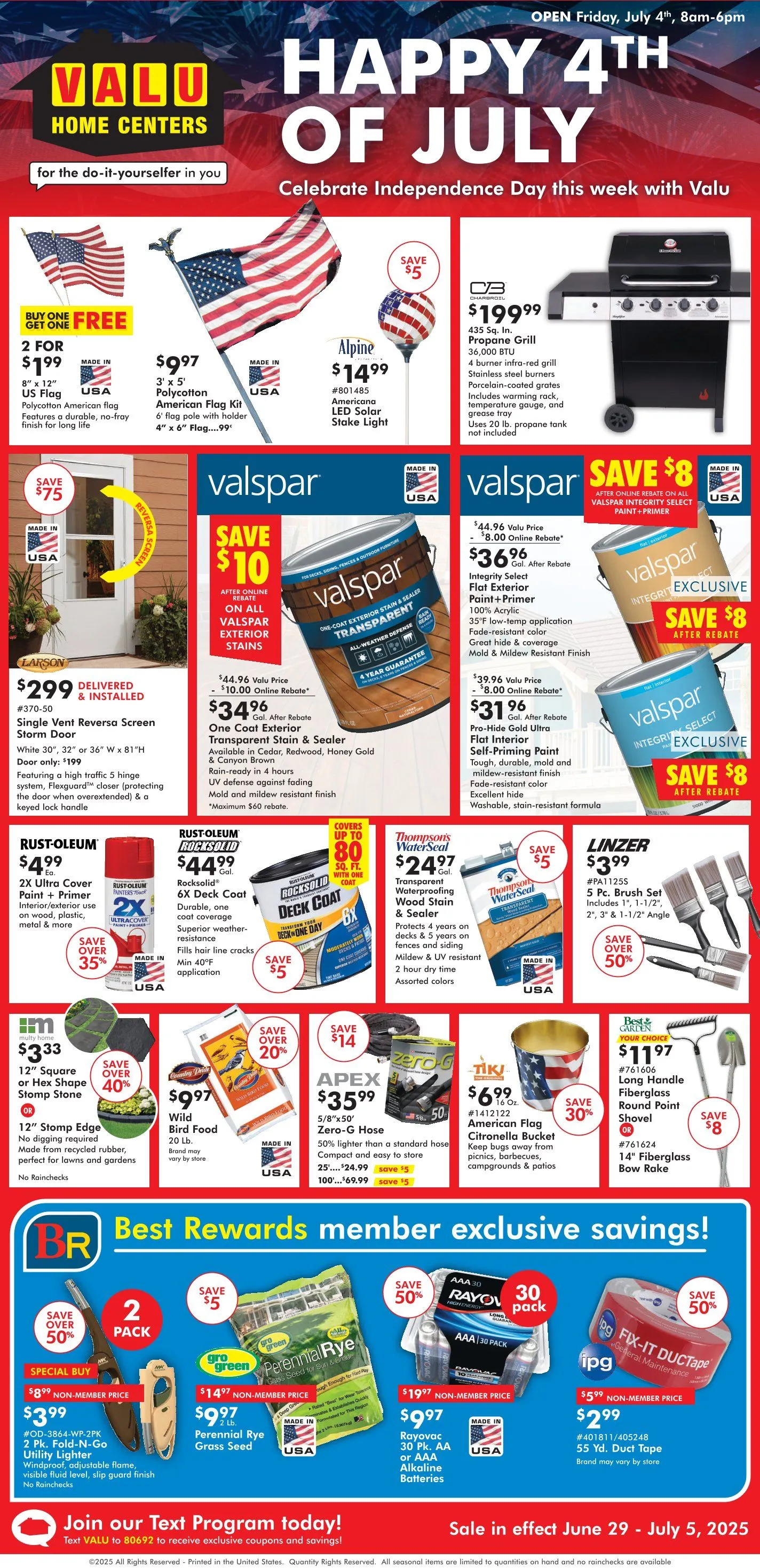 Weekly ad Valu Home Centers weekly ads from June 29 to July 5 2025 - Page 