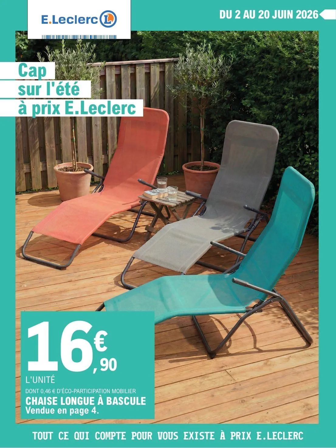 Catalogues E.Leclerc Brico du 2 juin au 20 juin 2026 - Catalogue page 1