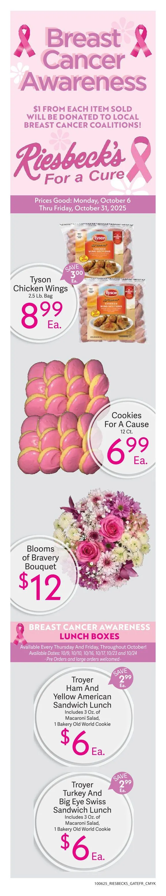 Weekly ad Riesbeck weekly ads from October 6 to October 31 2025 - Page 1