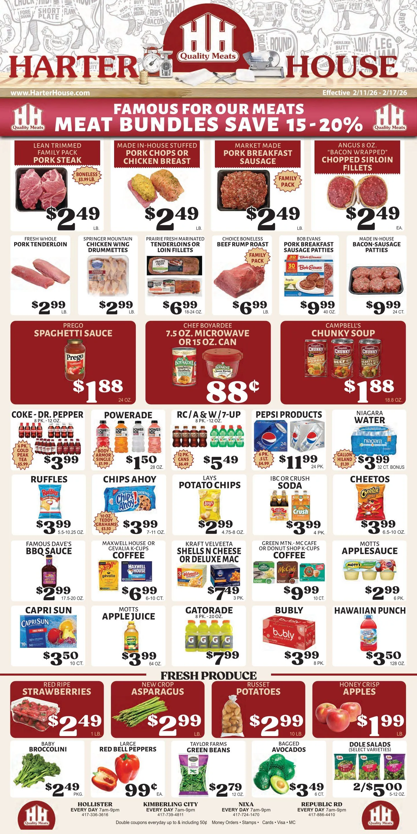 Weekly ad Harter House Sales from February 11 to February 17 2026 - Page 