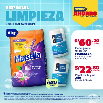 Catalogo de Makro Ofertas 15 de enero al 28 de enero 2026 - Pag 1