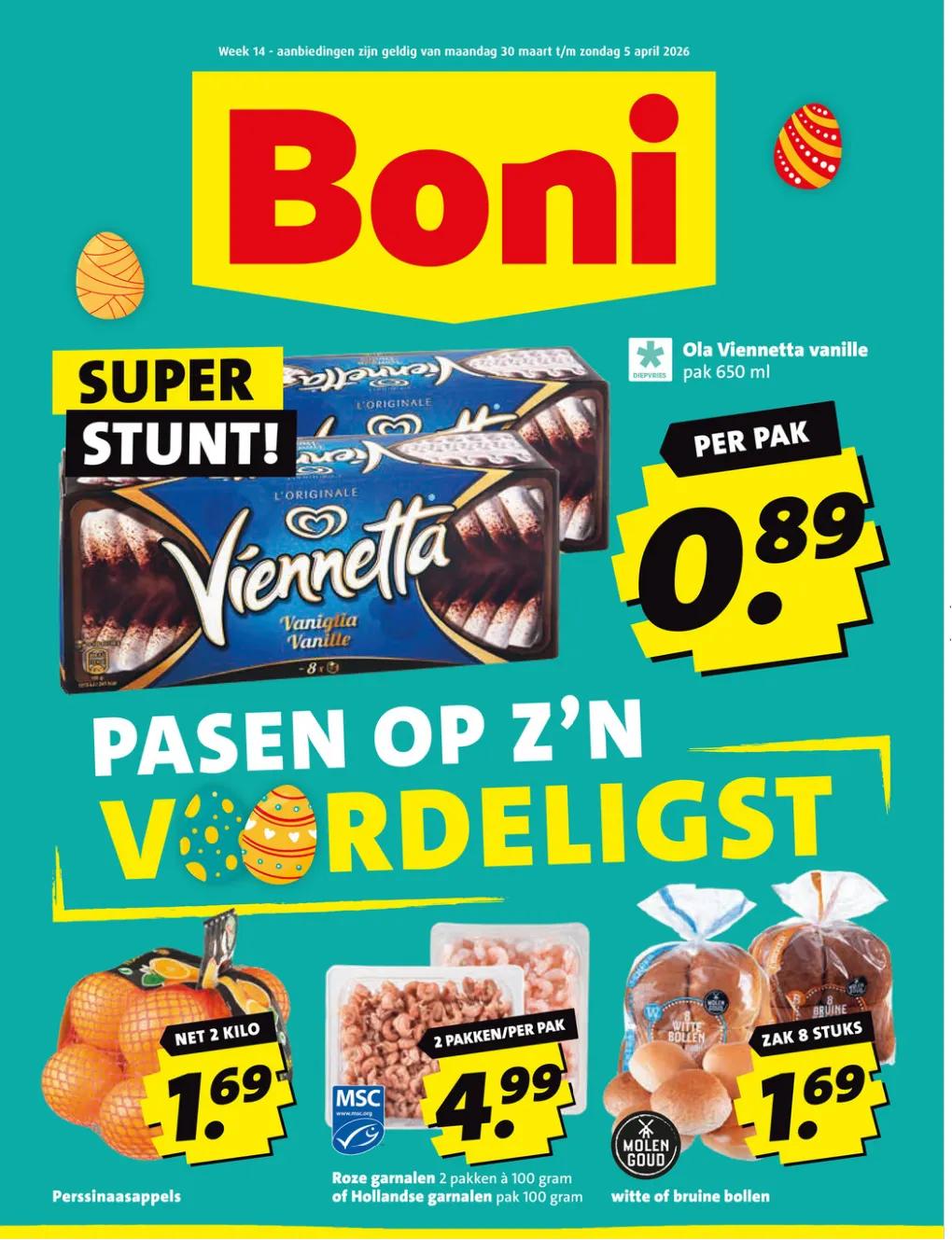  Boni folders van 30 maart tot 5 april 2026 - Folder pagina 1