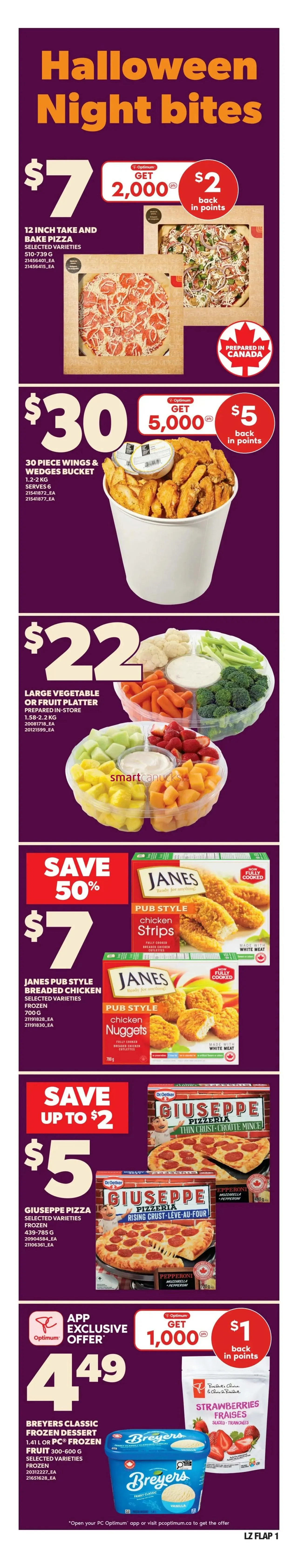 Zehrs Sales - October 30 November 5 2025