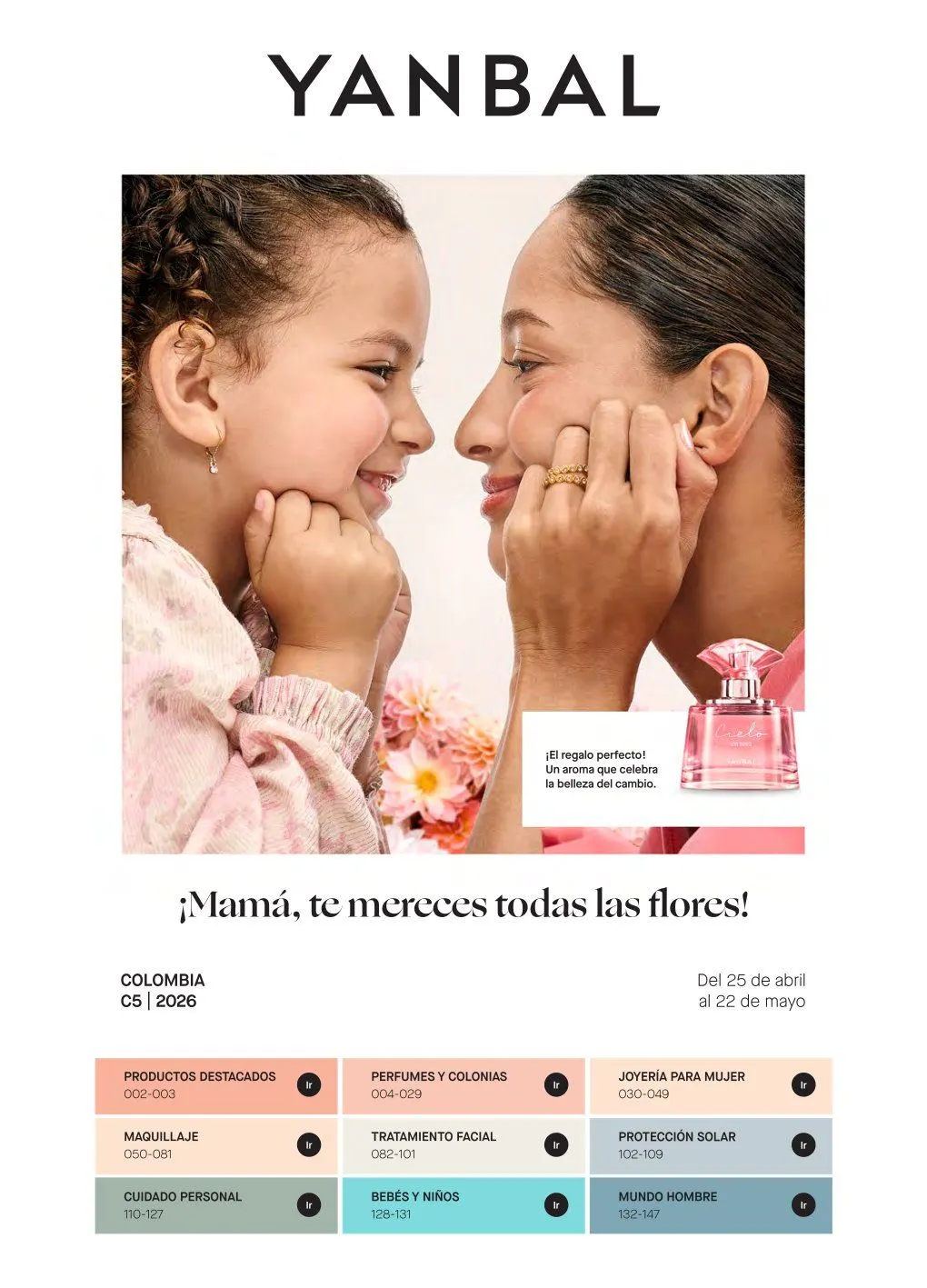Catalogo de Ofertas Yanbal 25 de abril al 21 de mayo 2026 - Pag 1