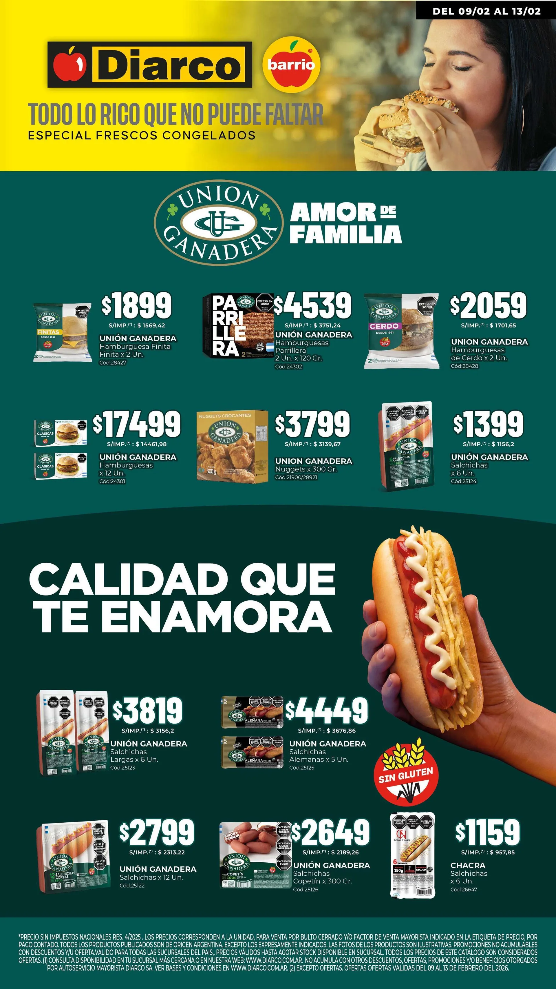 Ofertas de Diarco Ofertas 9 de febrero al 13 de febrero 2026 - Página  del catálogo