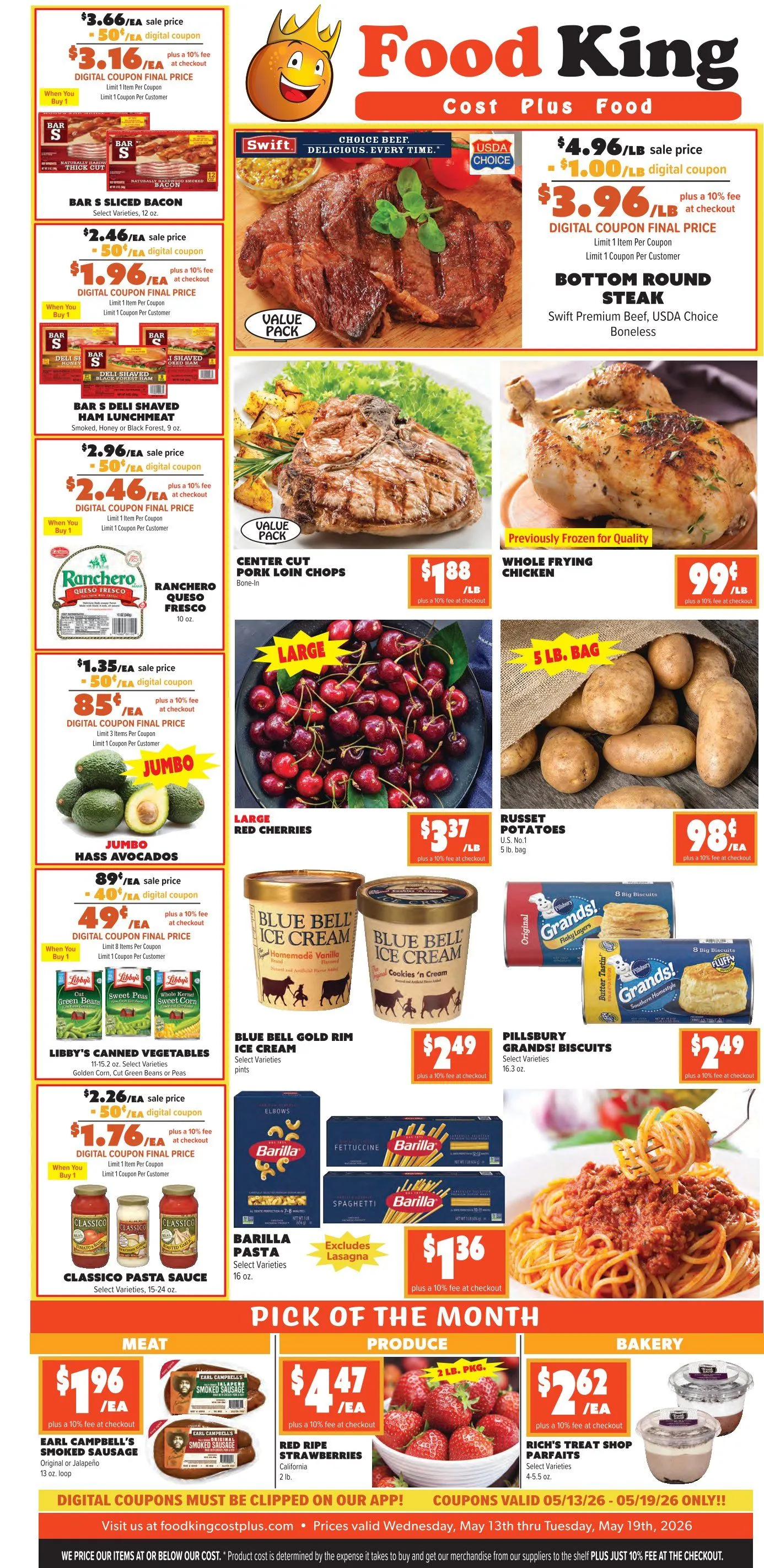Weekly ad Food King weekly ads from May 13 to May 19 2026 - Page 1