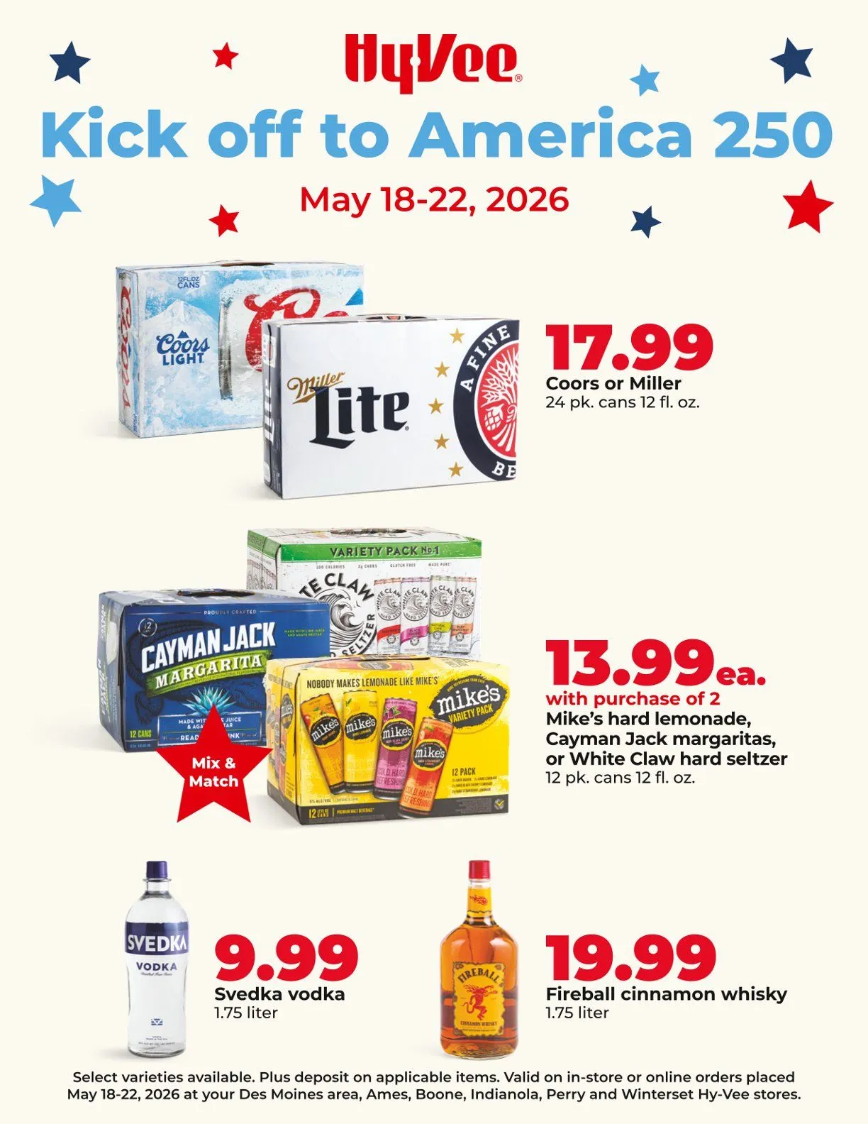 Weekly ad Hy-Vee Sales from May 18 to May 22 2026 - Page 1