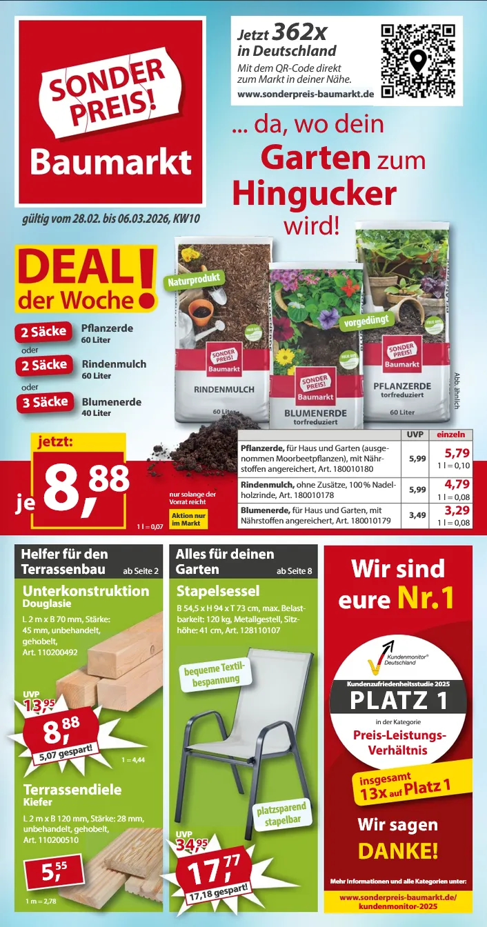 Sonderpreis-Baumarkt Angebote von 5. März bis 11. März 2026 - Prospekt seite 