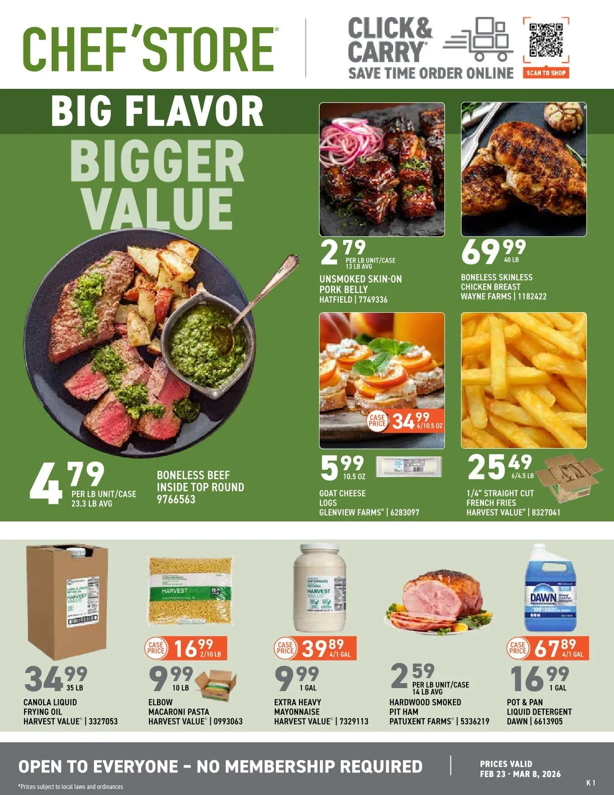 Weekly ad US Foods Chef's Store  Sales from February 23 to March 8 2026 - Page 
