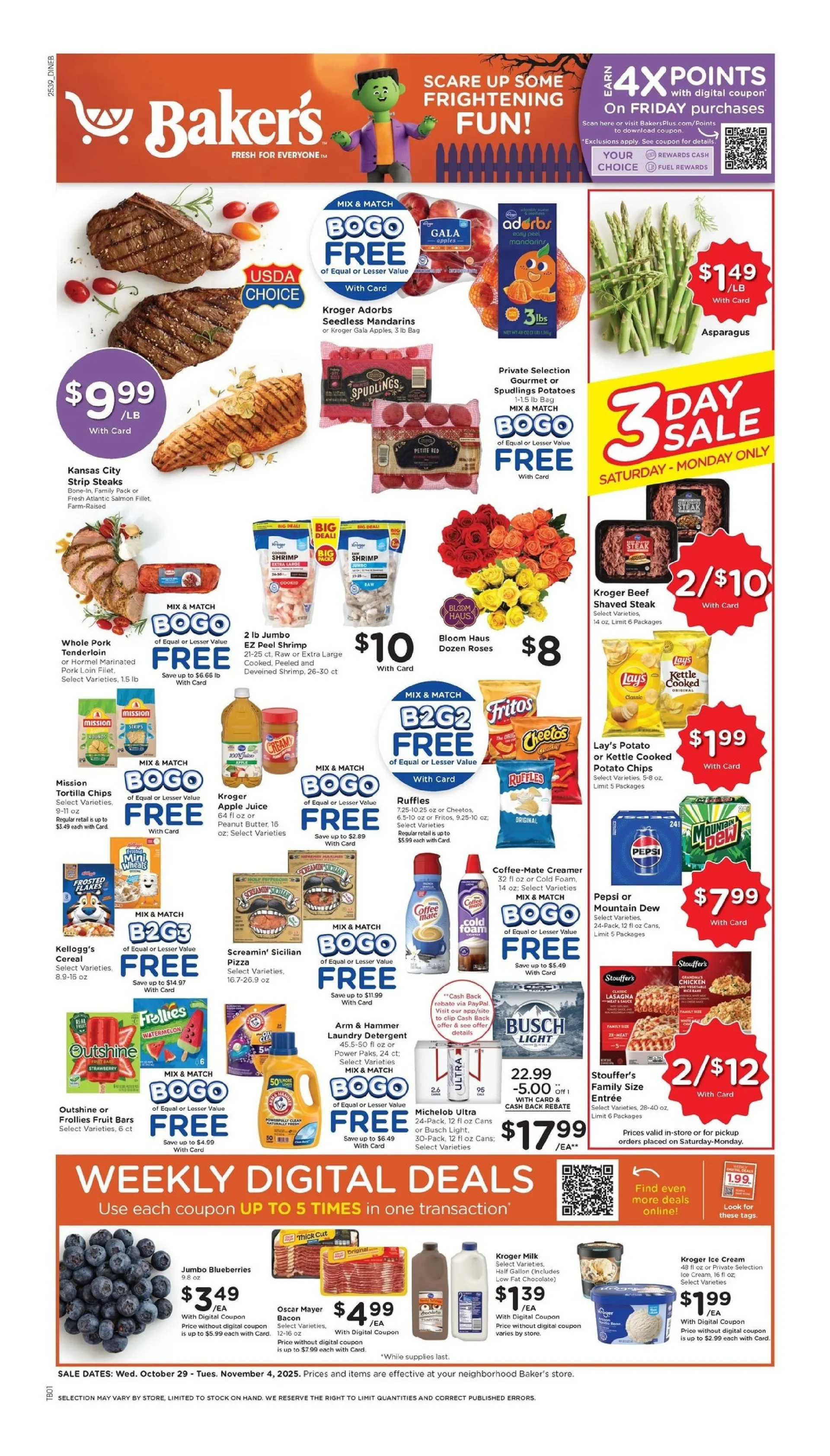 Weekly ad Baker's Sales from October 29 to November 4 2025 - Page 