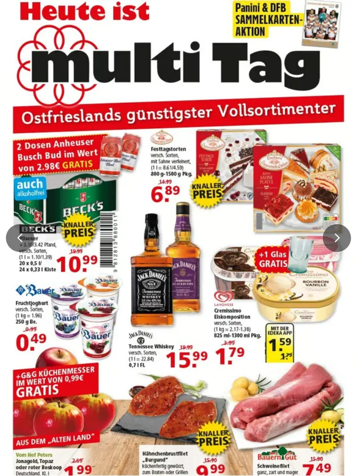Multi Markt Angebote von 18. Mai bis 23. Mai 2026 - Prospekt seite