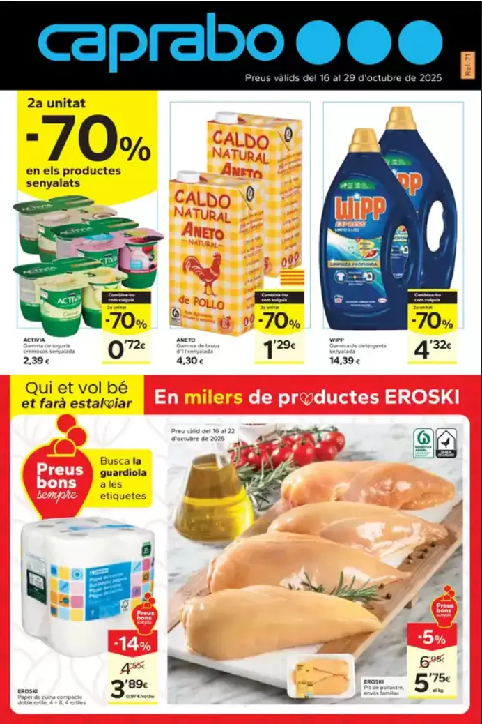 Catálogo de Conoce las últimas ofertas de Caprabo 16 de octubre al 29 de octubre 2025 - Página 