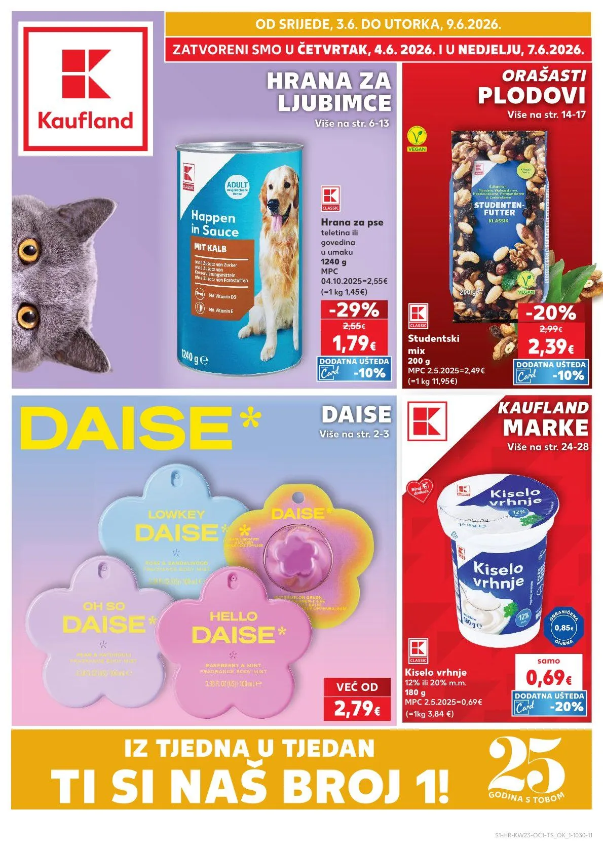 Katalog Kaufland od 3. lipnja do 9. lipnja 2026. - Pregled Stranica 1