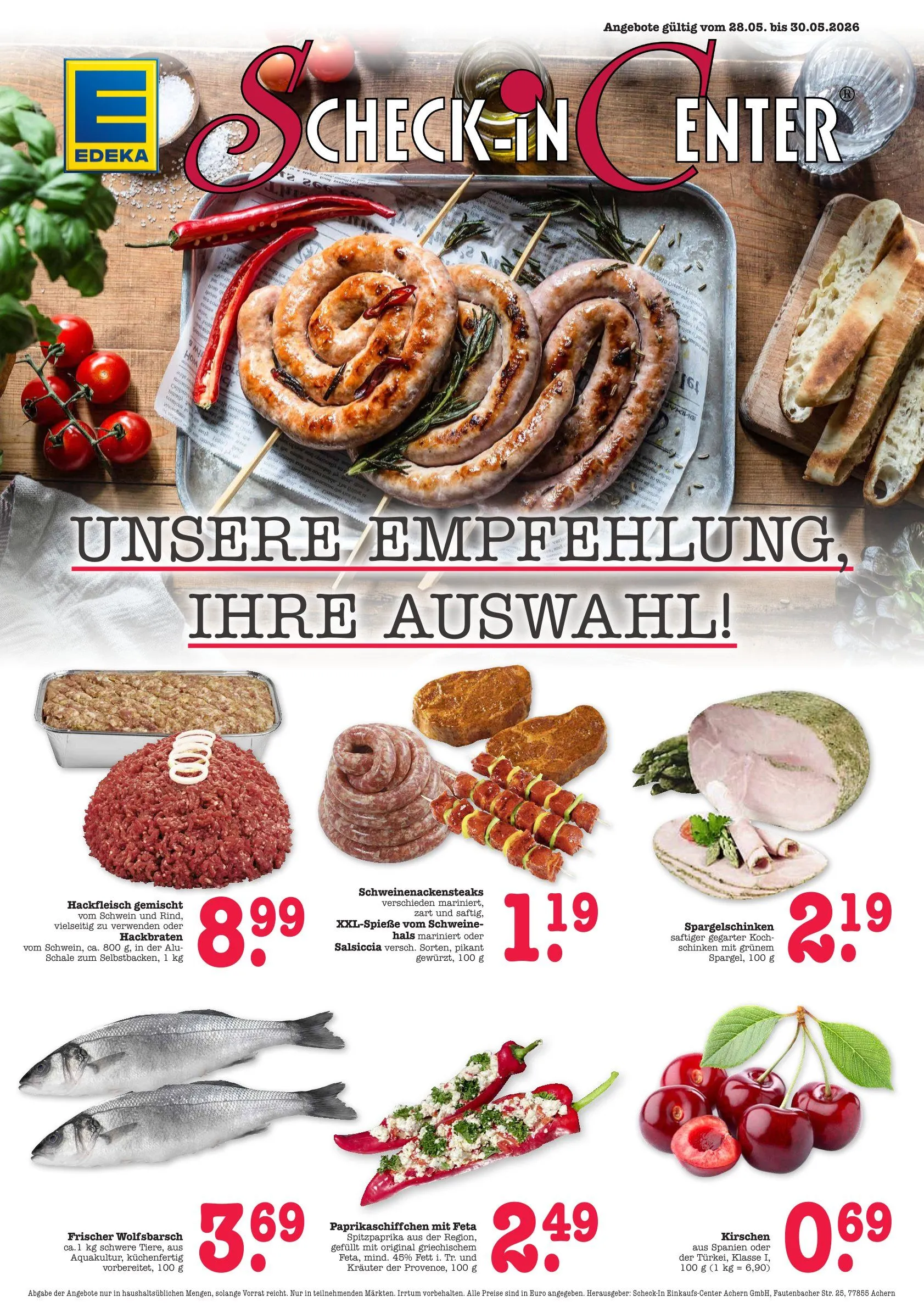 Rabatte von 26. Mai bis 30. Mai 2026 - Prospekt seite 1