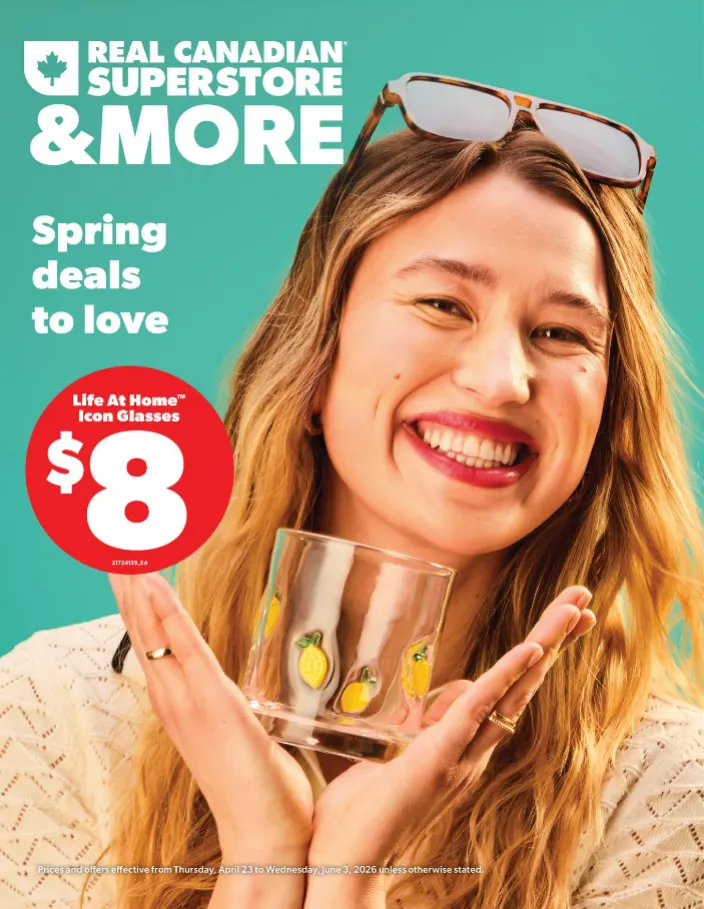 Real Canadian Superstore Sales from April 23 to June 3 2026 - flyer page 1