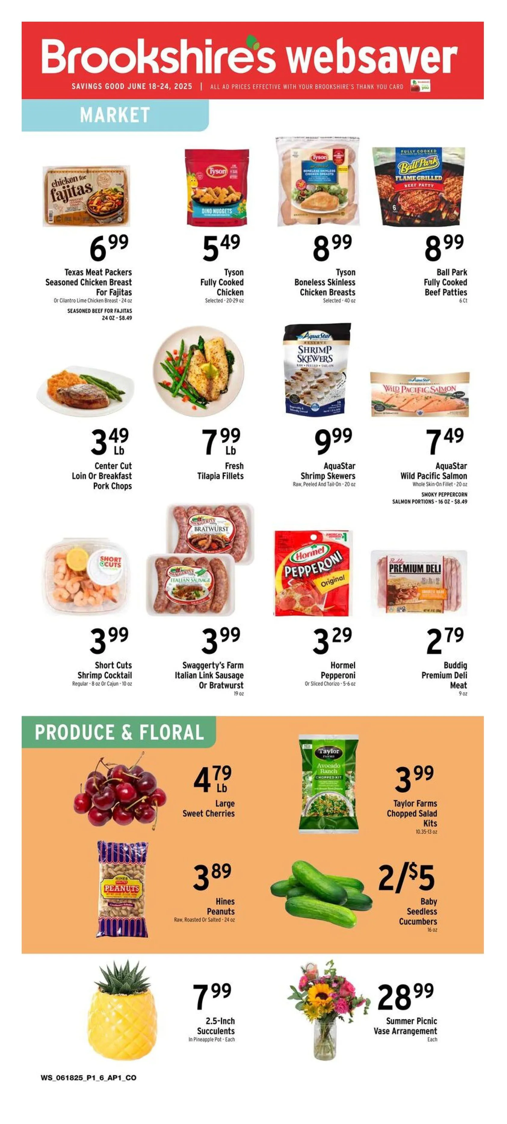 Weekly ad Brookshires Sales from June 18 to June 24 2025 - Page