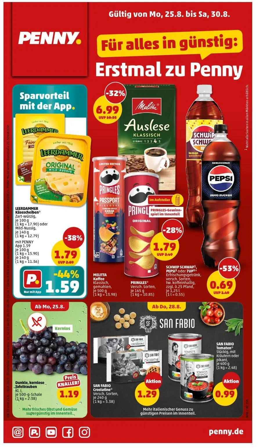 Rabatte von 25. August bis 30. August 2025 - Prospekt seite 