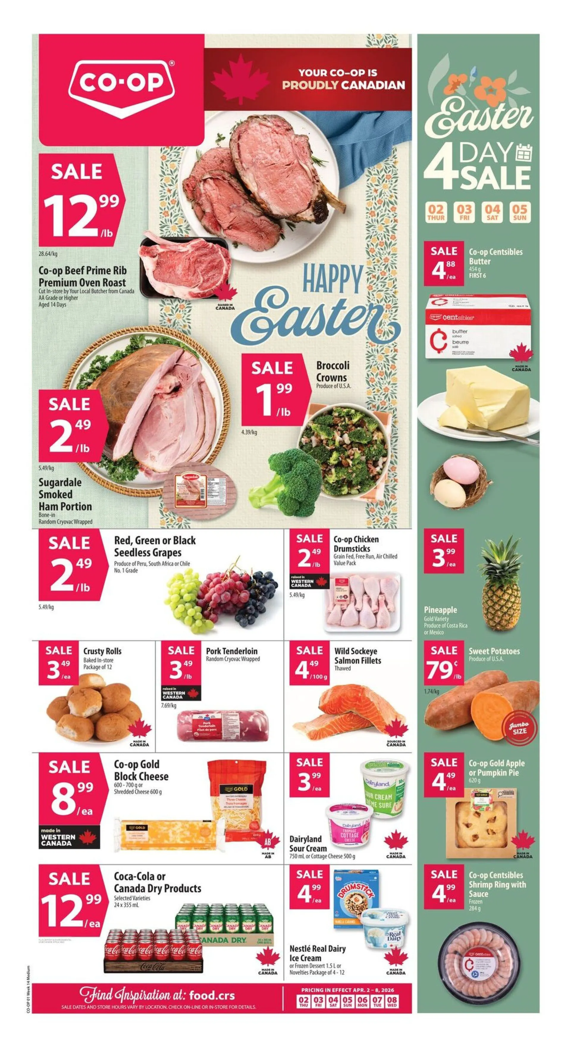 Co-op Food weekly ads from April 2 to April 8 2026 - flyer page 