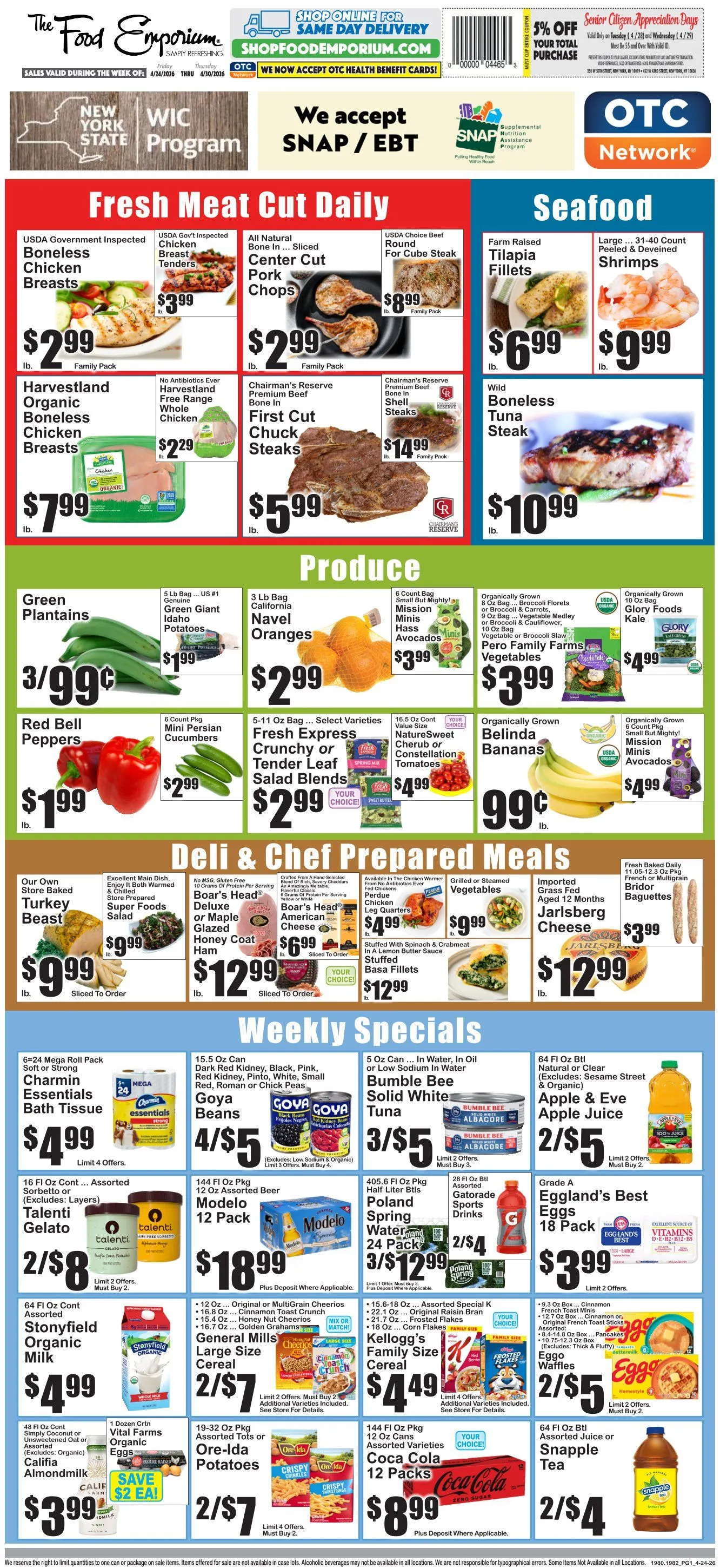 Weekly ad The Food Emporium Sales from April 24 to April 30 2026 - Page 