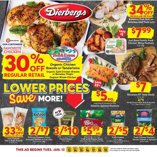 Weekly ad Dierbergs Sales from January 13 to January 19 2026 - Page 1