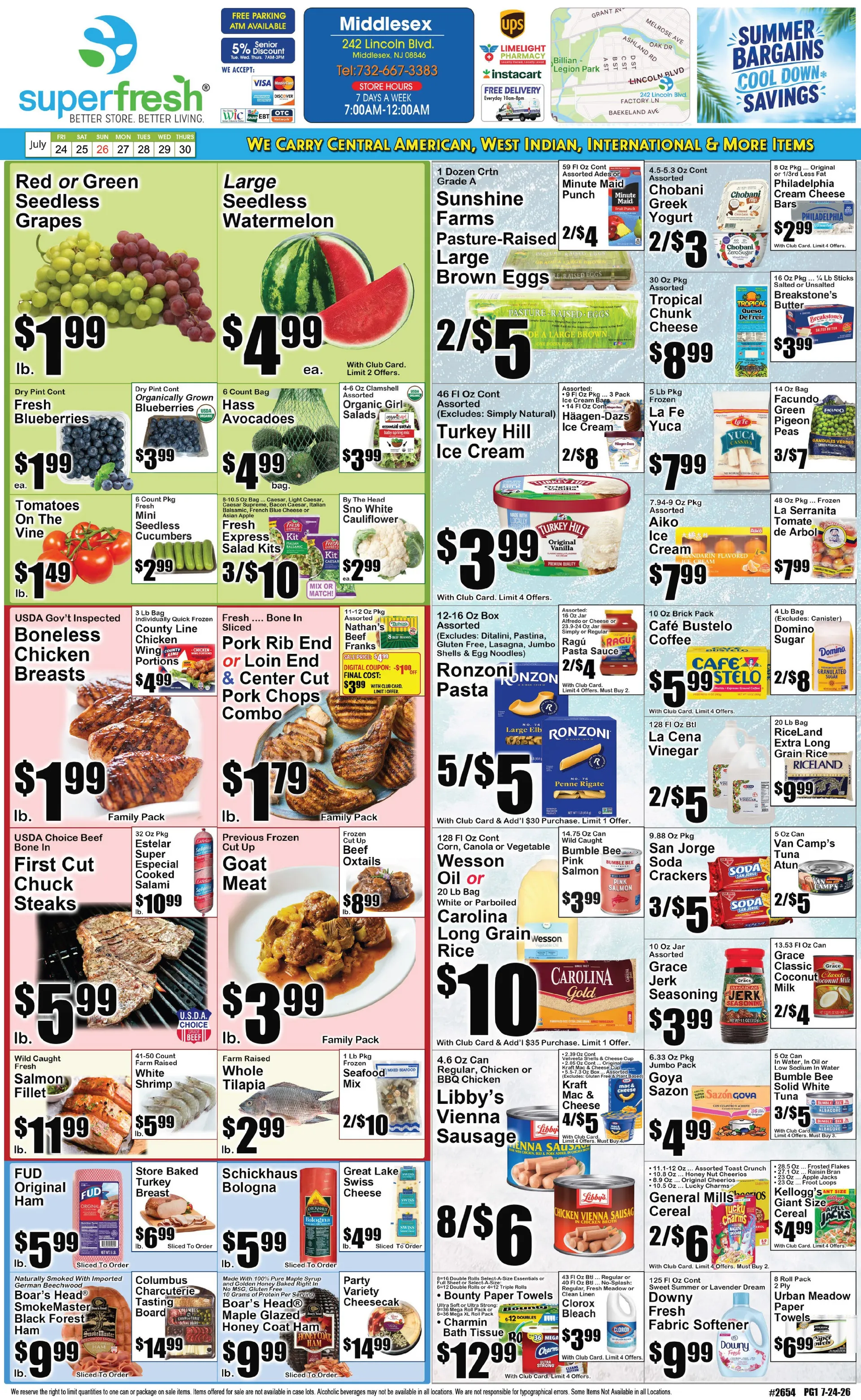 Weekly ad SuperFresh Sales from July 24 to July 30 2026 - Page 