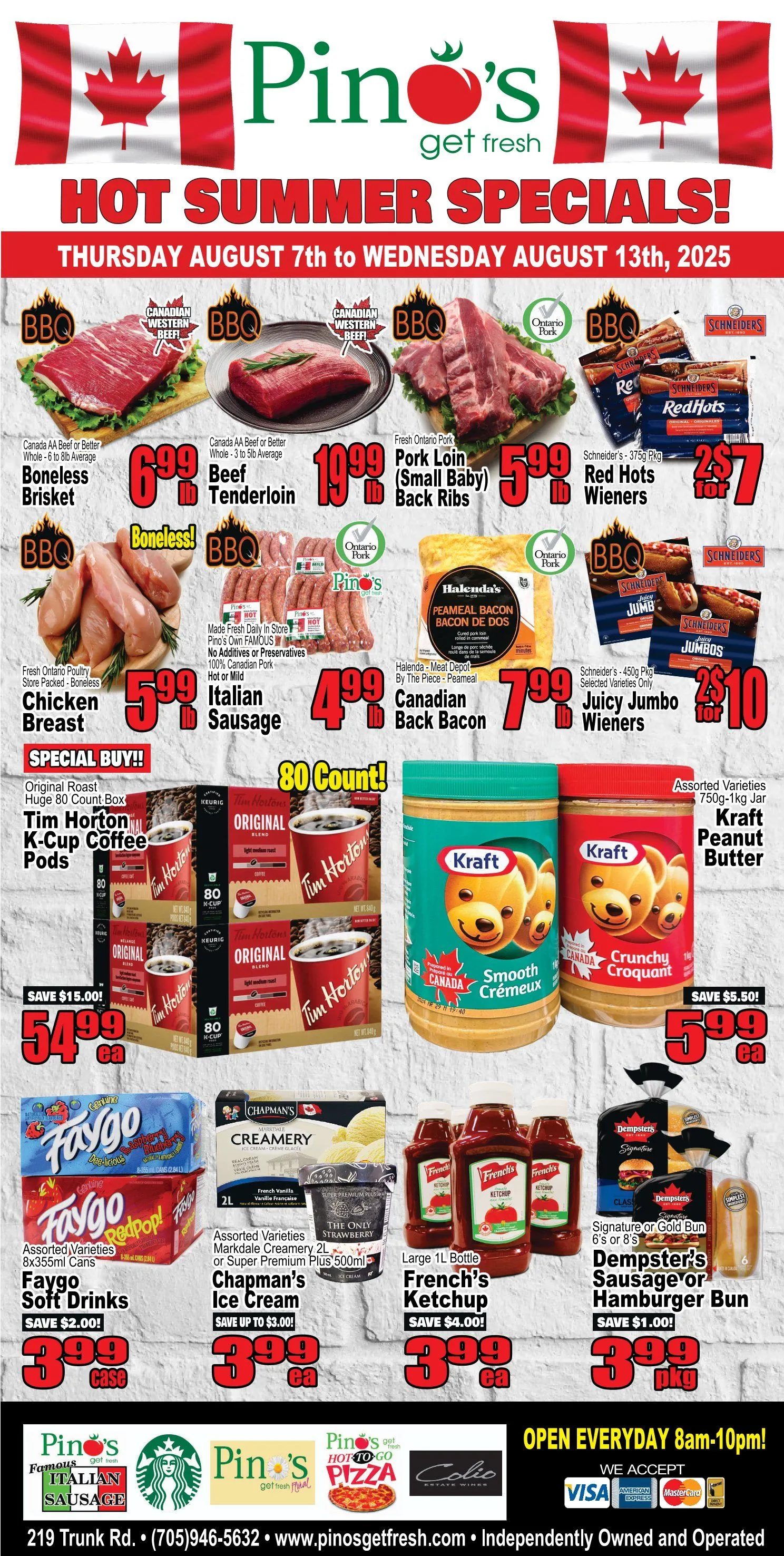 Pino's Sales from August 7 to August 13 2025 - flyer page 