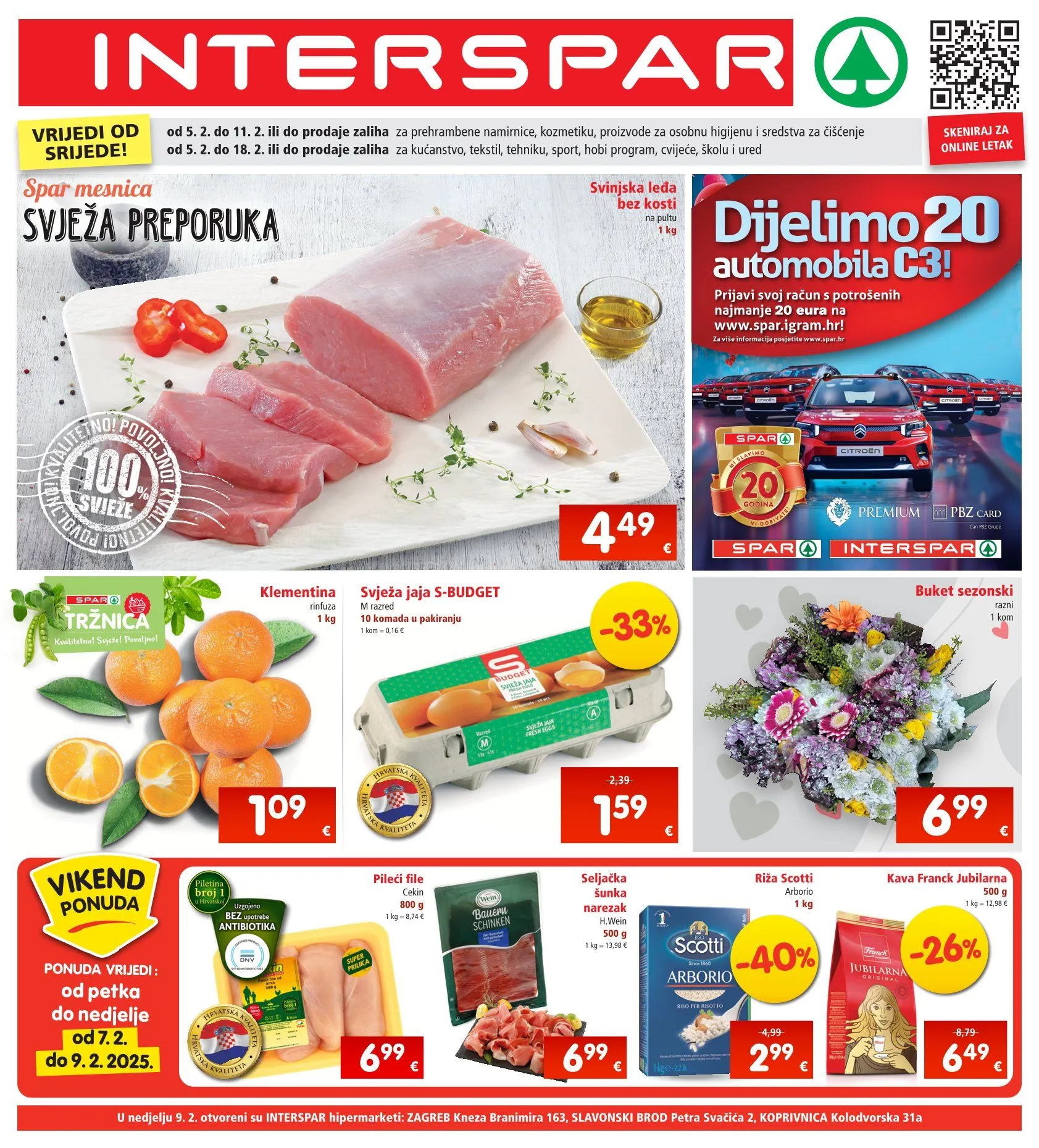 Katalog Ponuda trgovine Interspar  od 5. veljače do 12. veljače 2025. - Pregled Stranica 