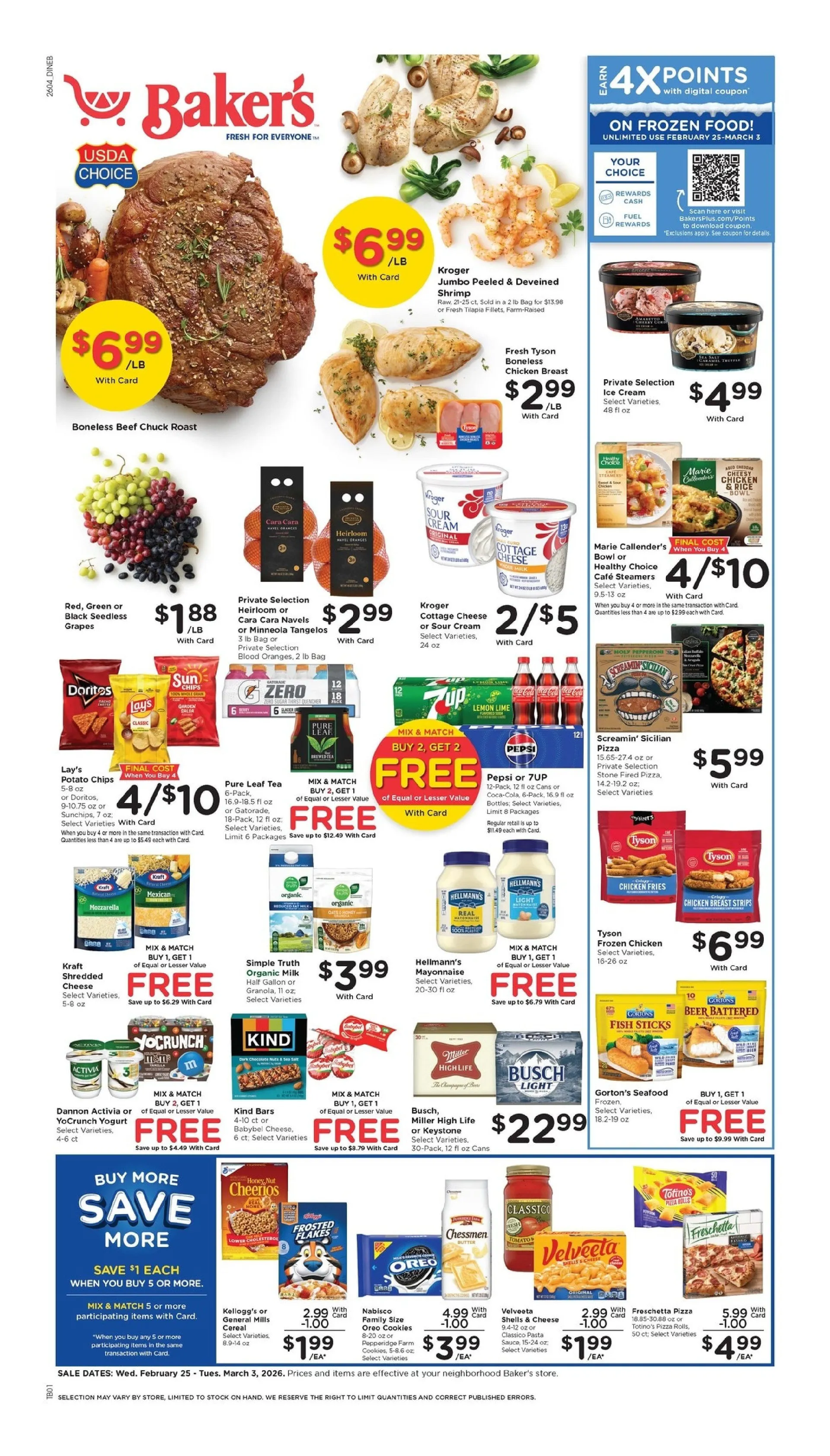 Weekly ad Baker's Sales from February 25 to March 3 2026 - Page