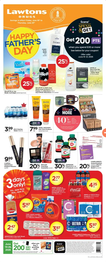 Lawtons Drugs Sales from June 19 to June 25 2026 - flyer page 