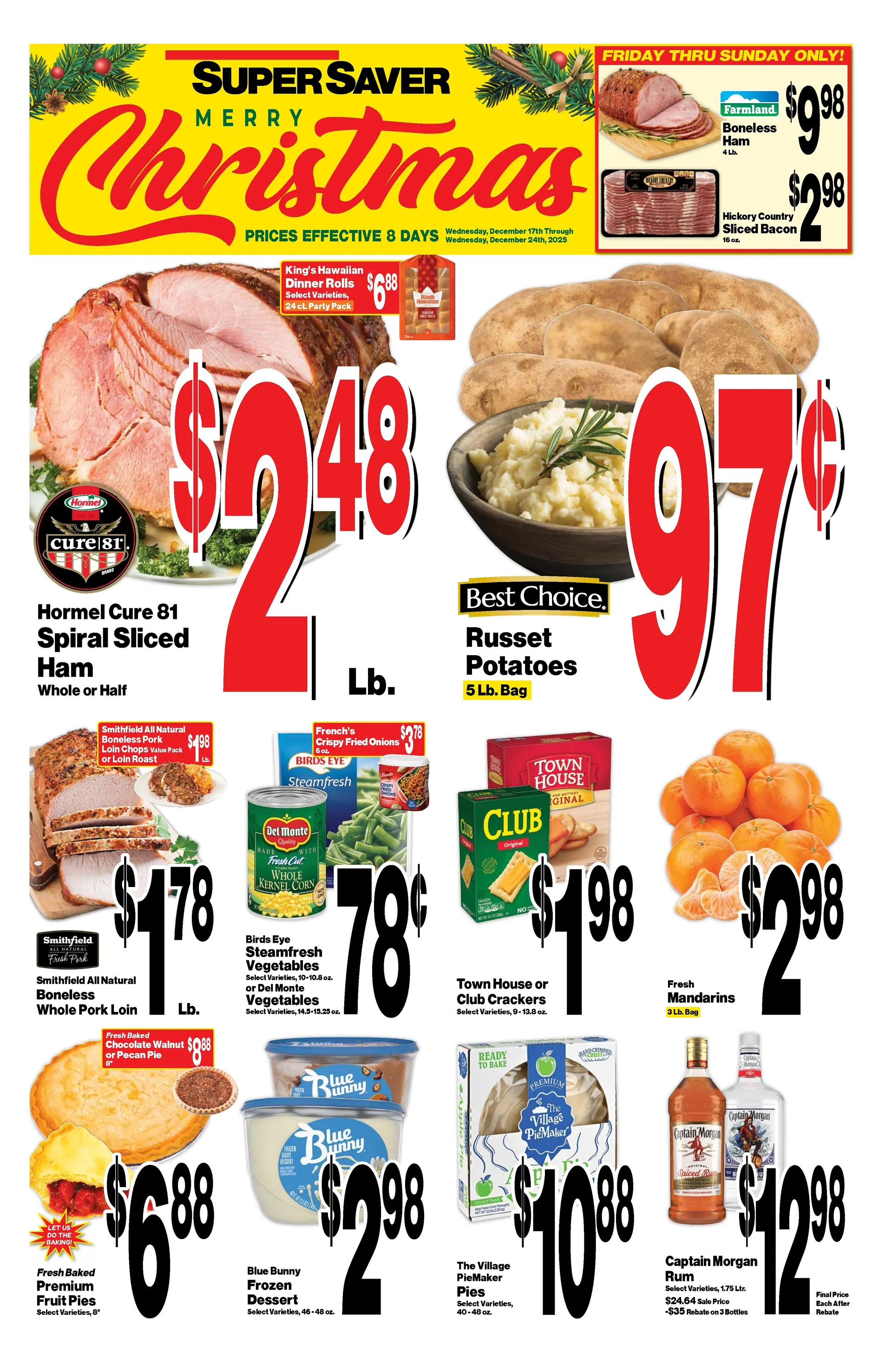 Weekly ad Super Saver Sales from December 17 to December 24 2025 - Page 