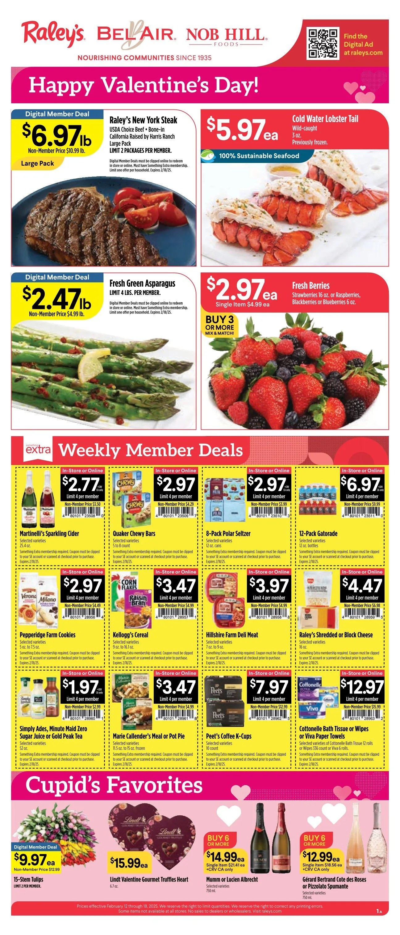 Weekly ad Raley's Sales from February 12 to February 18 2025 - Page 