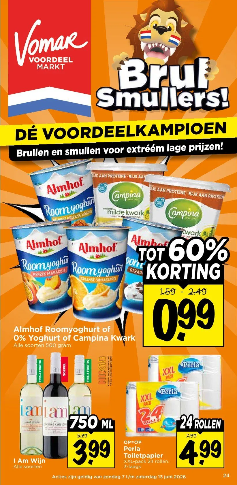 Vomar folders van 7 juni tot 13 juni 2026 - Folder pagina 1