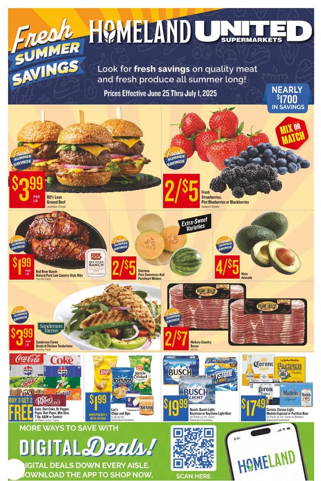 Weekly ad Homeland sales from June 25 to July 3 2025 - Page