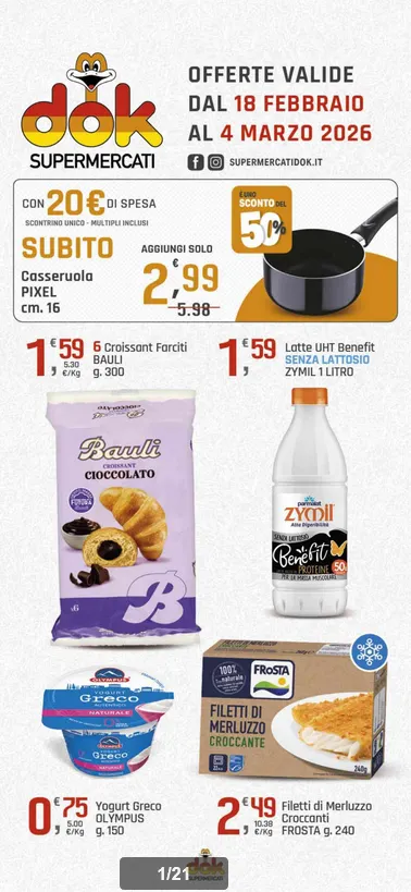 Volantini Dok da 18 febbraio a 4 marzo di 2026 - Pagina del volantino 1