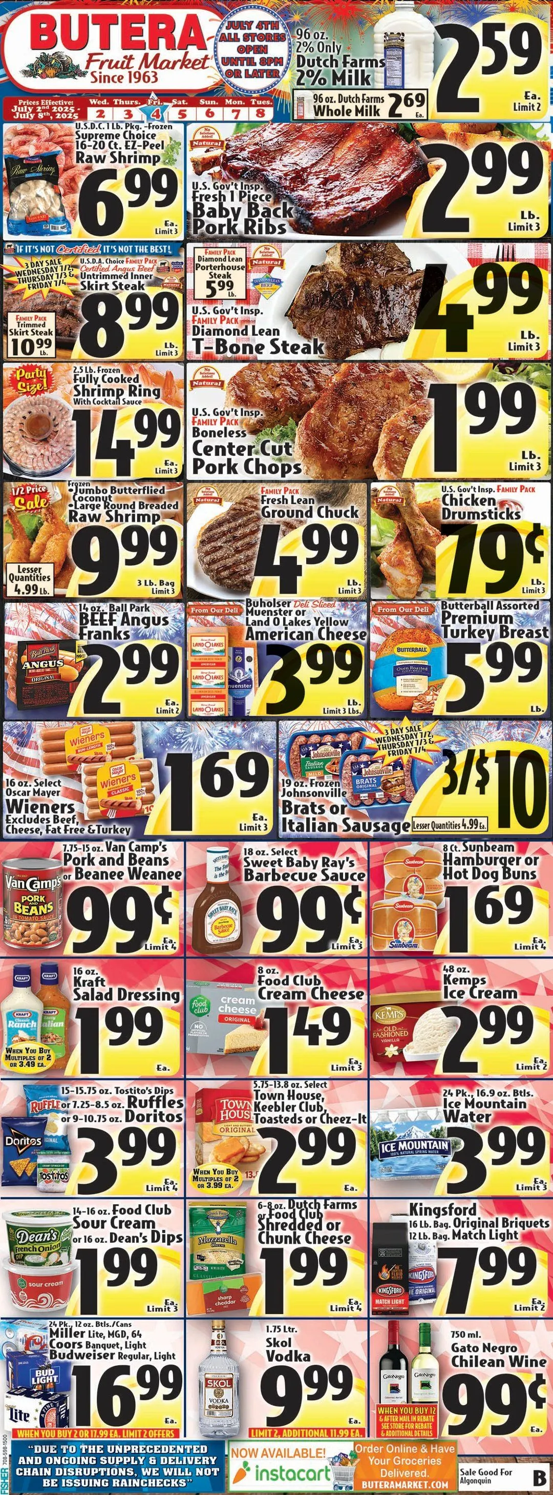 Weekly ad Butera Sales from July 2 to July 9 2025 - Page 1
