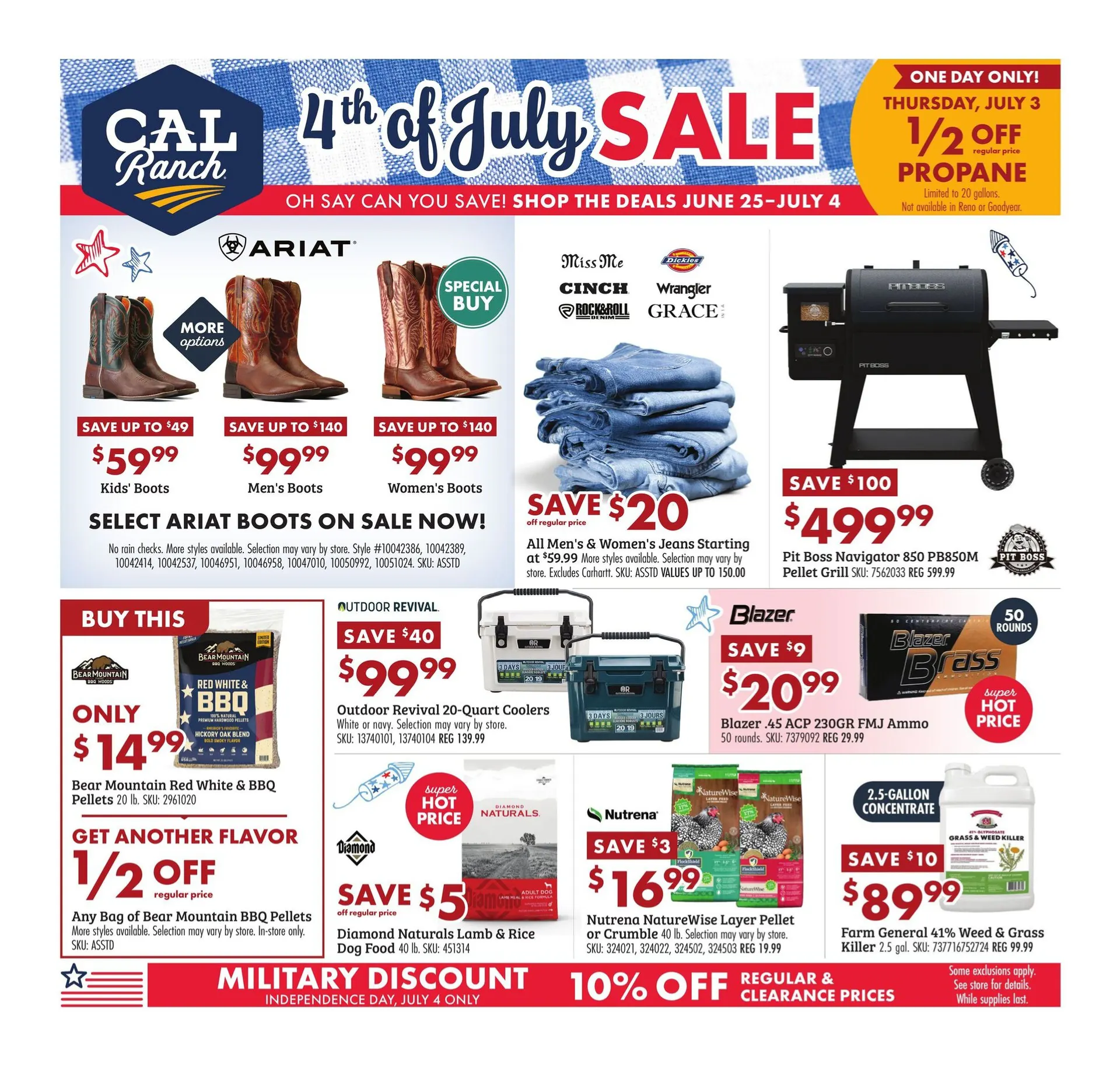Weekly ad C-A-L Ranch Stores weekly ads from June 25 to July 4 2025 - Page