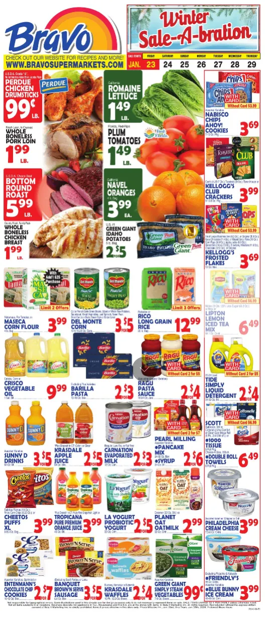 Weekly ad Bravo Supermarkets Sales from January 23 to January 29 2026 - Page