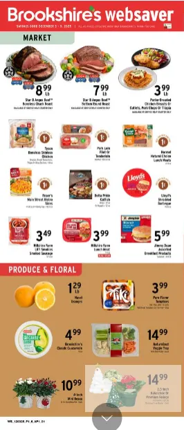 Weekly ad Brookshires Saales from December 3 to December 9 2025 - Page 