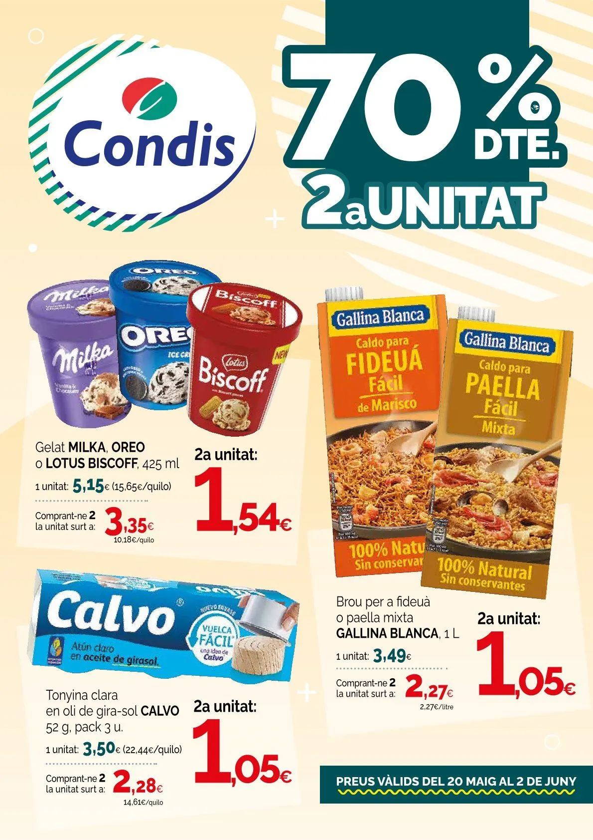 Catálogo de Condis Ofertas  20 de mayo al 2 de junio 2026 - Página 1