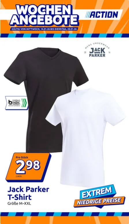 Action Angebote von 14. Januar bis 20. Januar 2026 - Prospekt seite 1