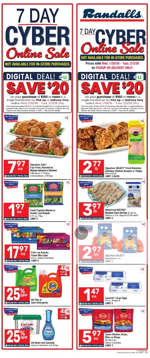 Weekly ad Randalls Sales from January 28 to February 3 2026 - Page 