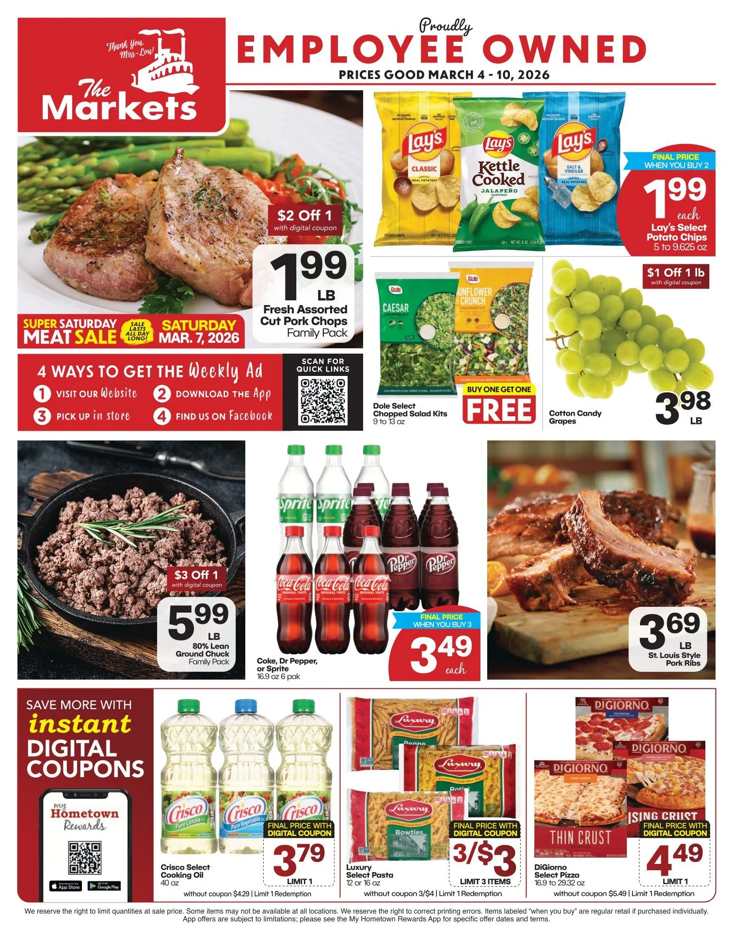 Weekly ad The Markets Sales from March 4 to March 10 2026 - Page 1