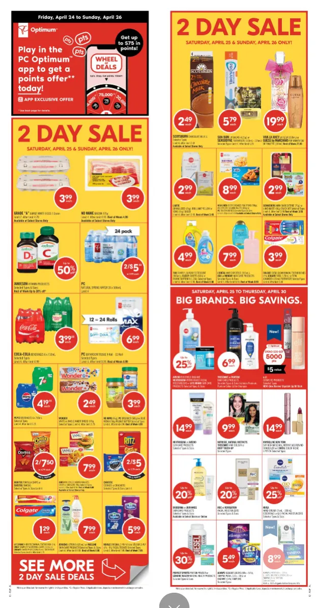 Shoppers Drug Mart Sales from April 25 to April 30 2026 - flyer page 1
