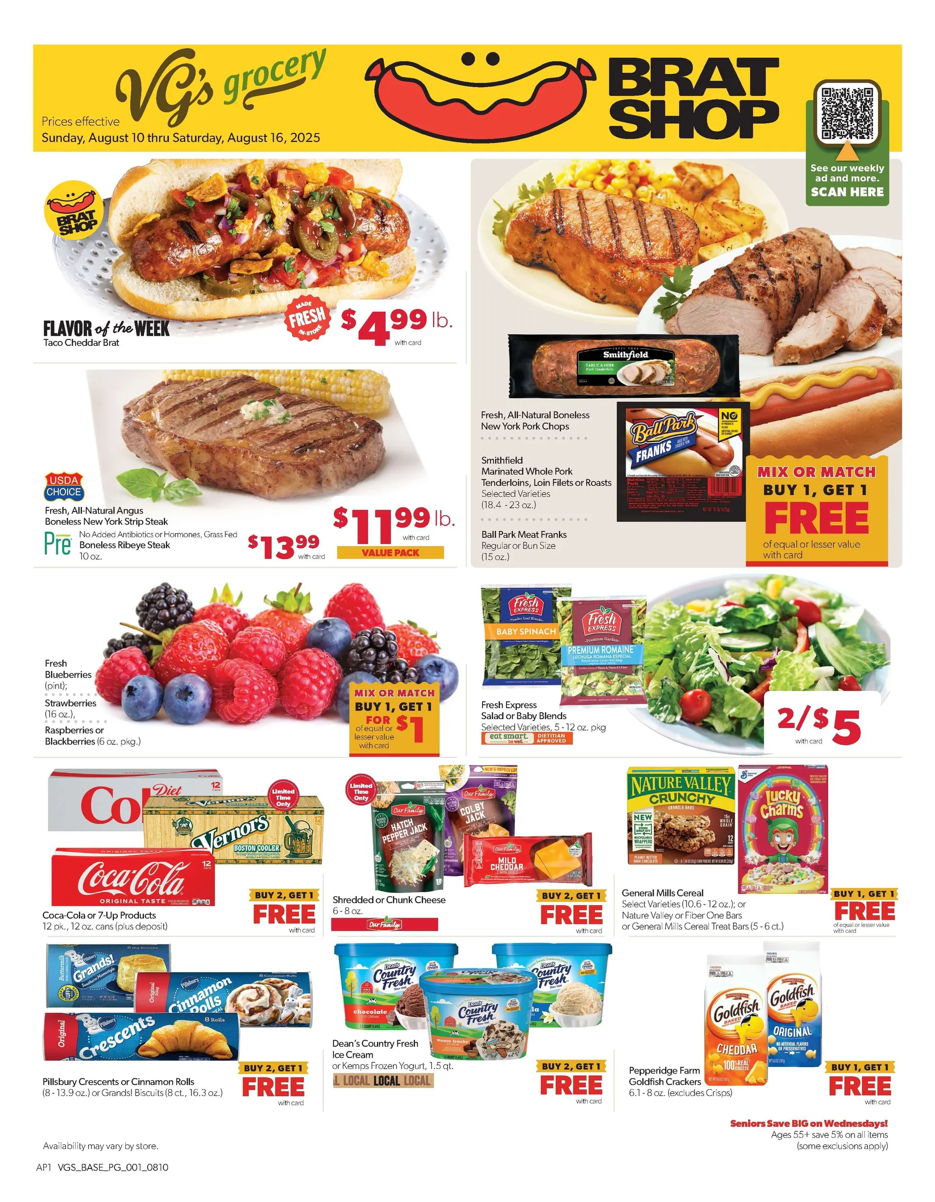 Weekly ad VG's lSales from August 10 to August 16 2025 - Page