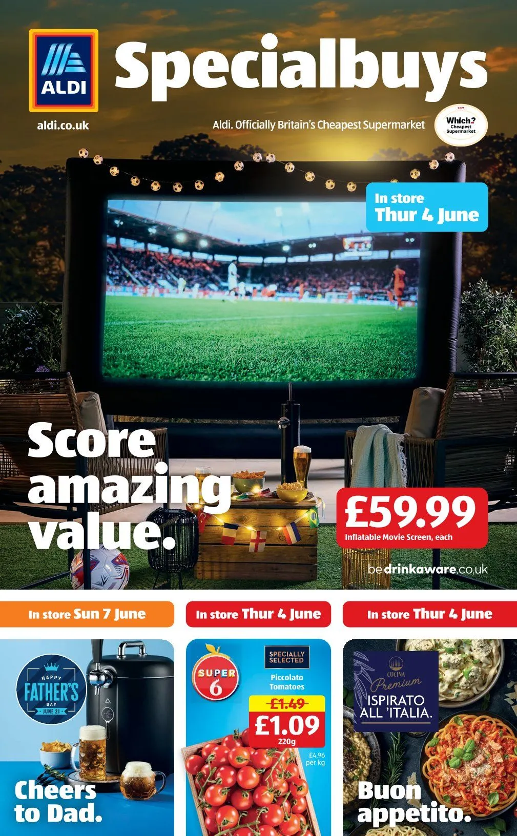 ALDI  from 4 June to 11 June 2026 - Catalogue Page 1